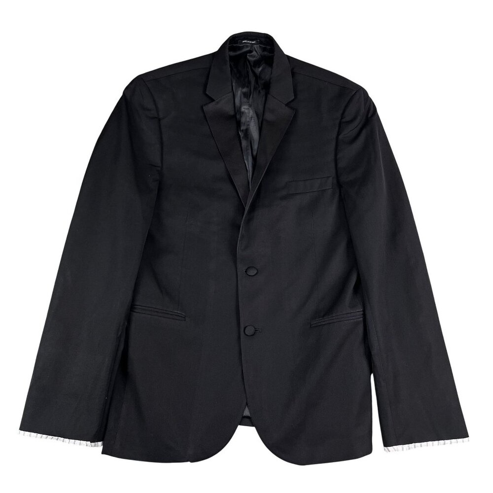 Vera Wang Black Mens‎ Slim Fit Super 130s Black Tuxedo Jacket Sz 42R